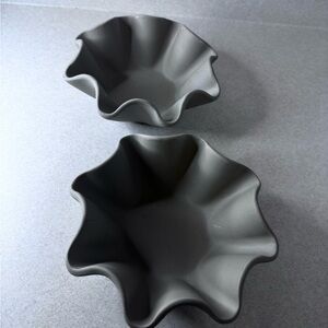 The Pampered Chef Tortilla Stoneware Bowls set of 2